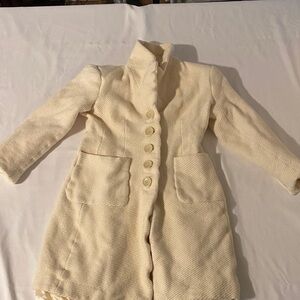 Banana Republic Cream Trench Coat
